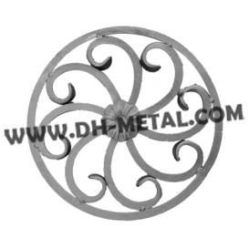 Outdoor Decorative Steel Panels for Metal Fence Ornaments Hardware