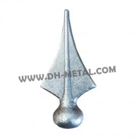 Fully Weldable Hand Forged Steel Spear Point Finial