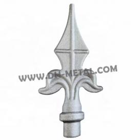 Ornamental Parts Wrought Iron Spear Head for Fence Picket