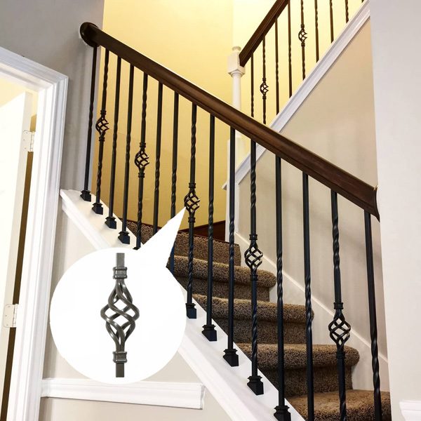 Single Basket Metal Stair Elements
