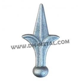 Black Spire Finial Topper Fence Topper for Wrought Iron Picket Fence