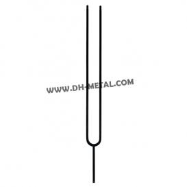 Black Powder Coated Forged Steel Picket for Metal Stair