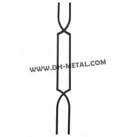 Artistic and Decorative Iron Staircase Railing Part for Interior