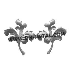 Decorative Fence Steel Part Weldable Casting Ornaments