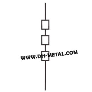 Wrought Iron Bars for Metal Stair Accessories